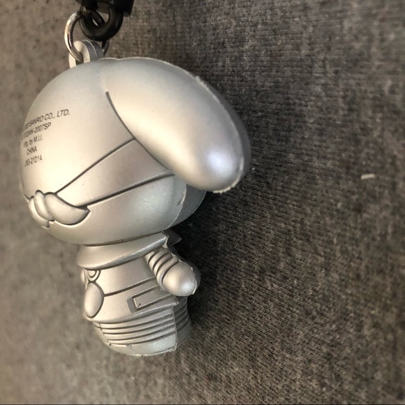 Exclusive B 3D Figural Bag Clip Silver My Melody Sakura - Picture 8 of 14
